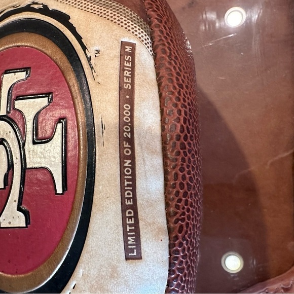 San Francisco 49ers Football Limited Edition 20,000 Series M - Picture 5 of 7